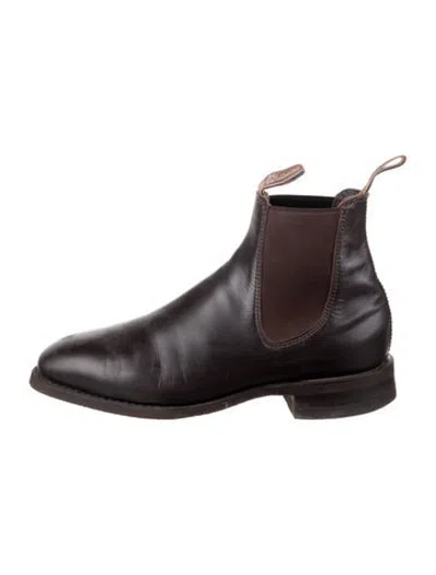 Pre-owned R.m.williams Leather Chelsea Boots In Multicolor