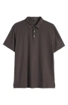 Robert Barakett Hickman Short Sleeve Polo Shirt In Cannon