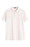 Robert Barakett Hickman Short Sleeve Polo Shirt In Pink Fog