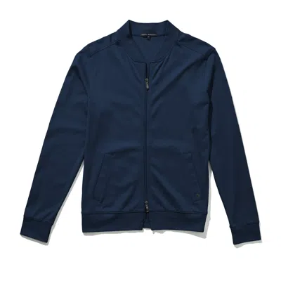 Robert Barakett The Barakett Baseball Jacket In Blue Night