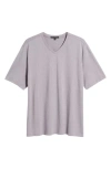 Robert Barakett Thoreau V-neck T-shirt In Purple