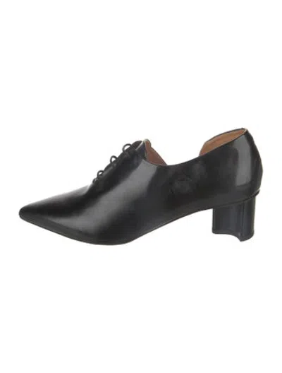 Pre-owned Robert Clergerie Leather Pumps In Black