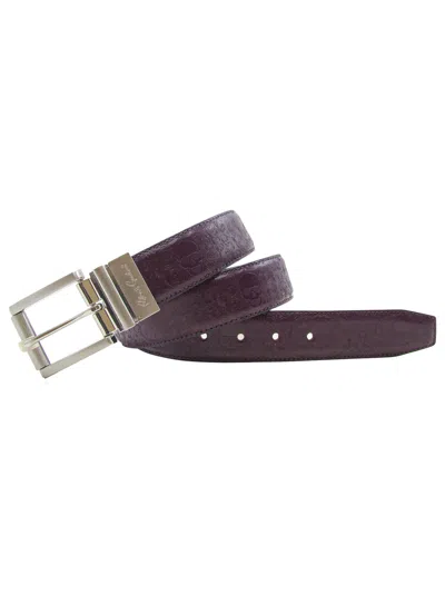 Robert Graham Artist Rev. Belt In Purple
