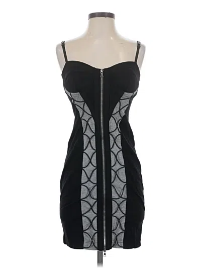 Pre-owned Robert Rodriguez Cocktail Dress In Black