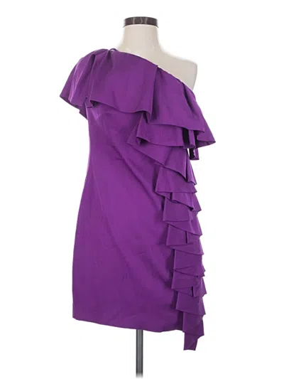 Pre-owned Robert Rodriguez Cocktail Dress In Purple