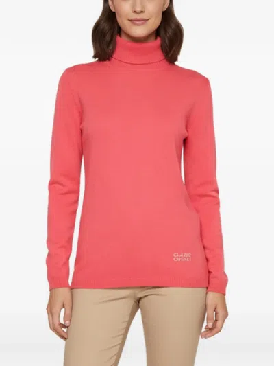 Pre-owned Roberto Cavalli Long-sleeves Sweater In Pink