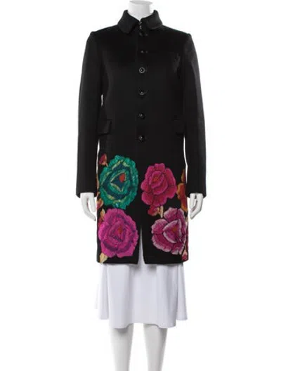 Pre-owned Roberto Cavalli Vintage 2008 Coat In Multicolor