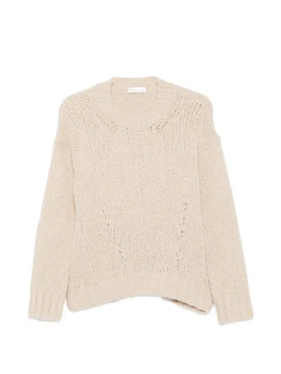 Roberto Collina Chunky-knit Sweater In Neutral