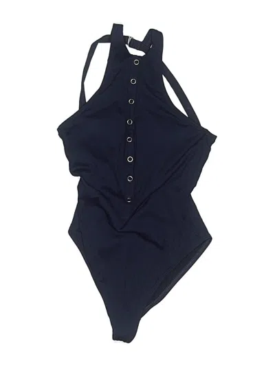 Pre-owned Robin Piccone One Piece Swimsuit In Blue