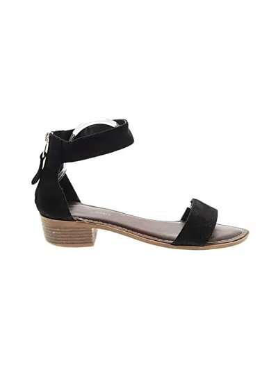 Pre-owned Rock & Candy Sandals In Black