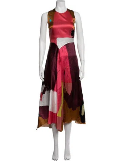 Pre-owned Roksanda 2023 Midi Length Dress W/ Tags In Pink