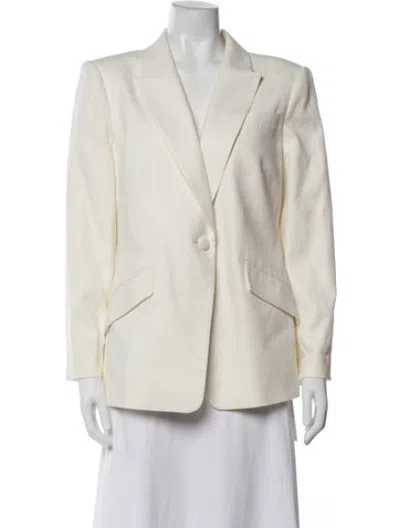 Pre-owned Roland Mouret Blazer In Neutrals