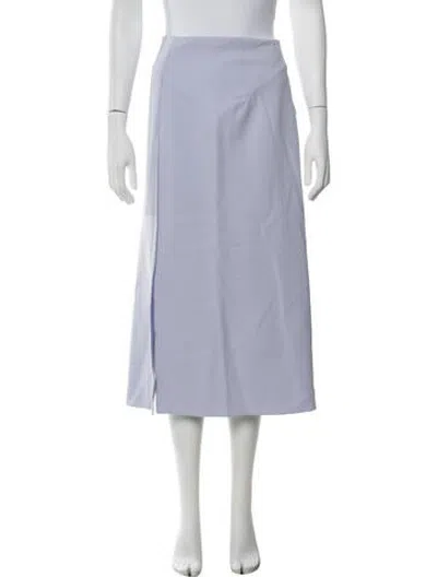 Pre-owned Roland Mouret Midi Length Skirt In Purple