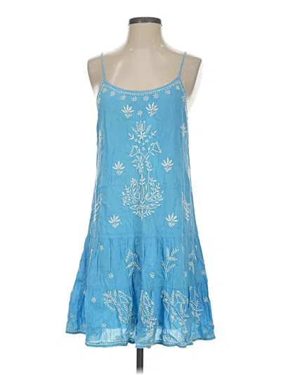 Pre-owned Roller Rabbit Casual Dress In Blue