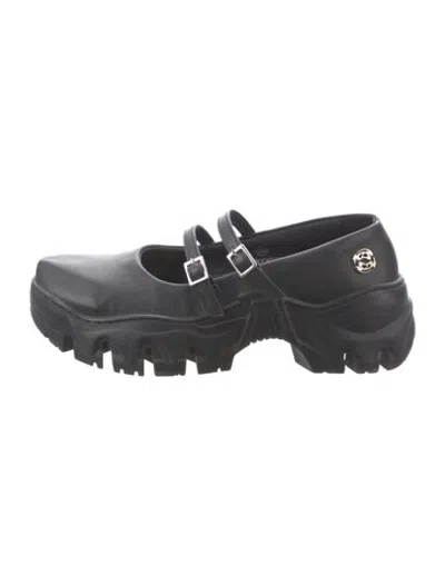 Pre-owned Rombaut Leather Sneakers In Black