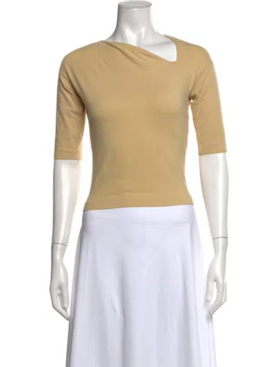 Pre-owned Romeo Gigli Vintage 1989 Top In Neutrals