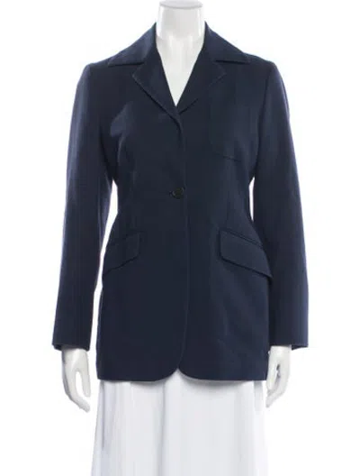 Pre-owned Romeo Gigli Vintage 1996 Blazer In Blue