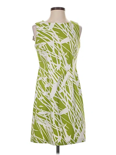 Pre-owned Ronni Nicole Sleeveless Blouse In Green