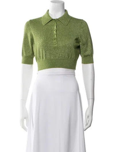 Pre-owned Ronny Kobo Sweater In Green