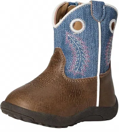 Roper Kids' Boys Cowbabies Willow Boot In Brown
