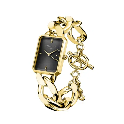 Rosefield Studio Edition Octagon Xs Ladies Gold Toned Chain Watch