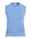 Rossopuro Woman Sweater Light Blue Size 4 Wool