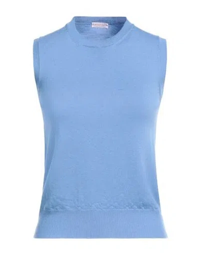 Rossopuro Woman Sweater Light Blue Size 4 Wool