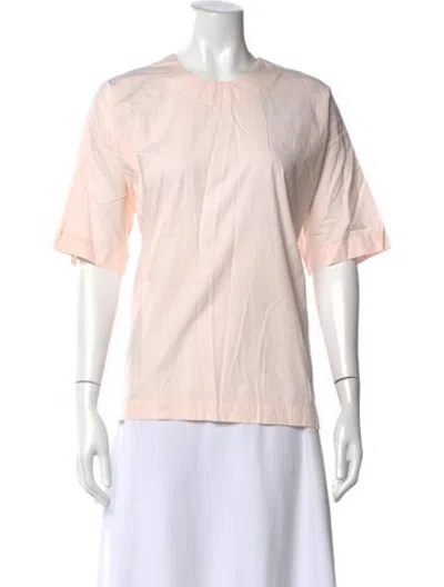 Pre-owned Roucha Crew Neck Short Sleeve Top In Neutrals