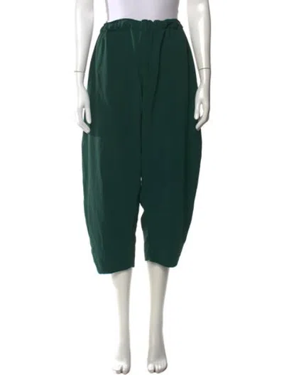 Pre-owned Roucha Wide Leg Pants In Green