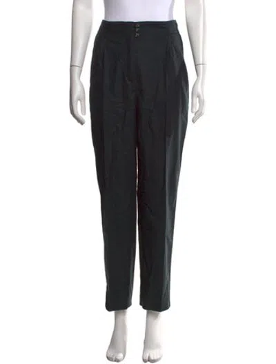 Pre-owned Rouje Wool Straight Leg Pants W/ Tags In Black