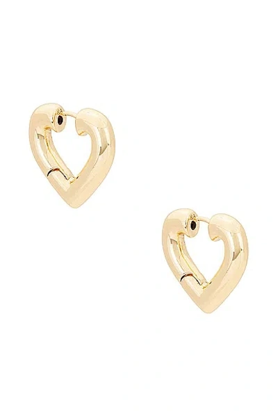 Roxanne Assoulin The Heart Chubbies Earrings In Gold