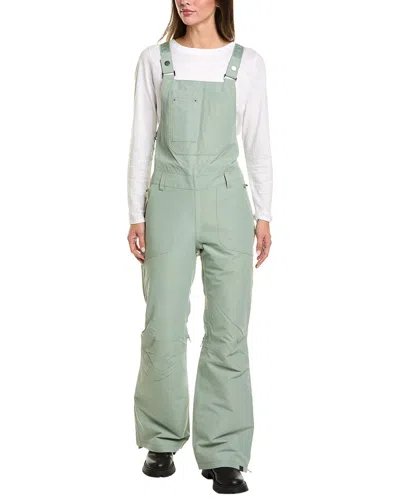 Roxy 30in Rideout Bib Pant In Green