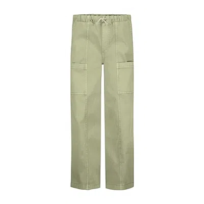 Roxy Big Kid Girls Mid Rise Wide Leg Loose Fit Pull-on Pant In Green