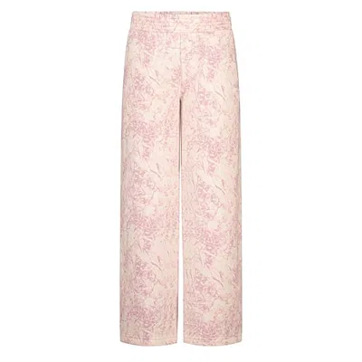 Roxy Big Kid Girls Wide Leg Regular Fit Fleece Pull-on Pant In Pink