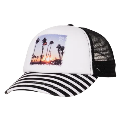 Roxy Truckin Trucker In White
