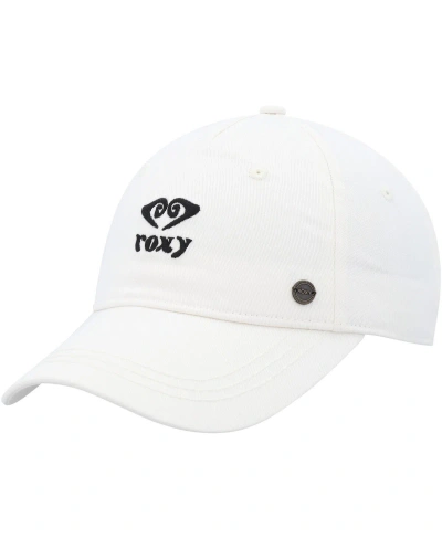 Roxy Women's  White Next Level Adjustable Hat