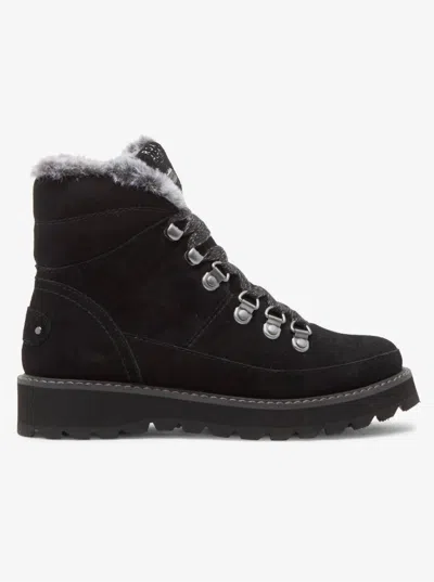 Roxy Women's Sadie Lace-up Boots In Black