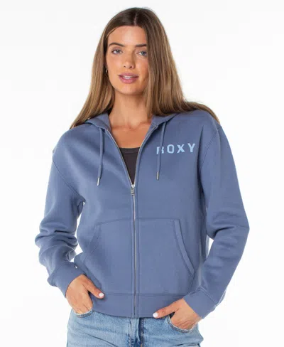 Roxy Women's Sweet Rhythm Full Zip Graphic Hoodie In Wild Wind