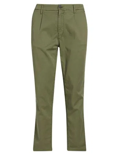 Roy Rogers Roÿ Roger's Man Pants Military Green Size 35 Cotton, Lyocell, Elastane