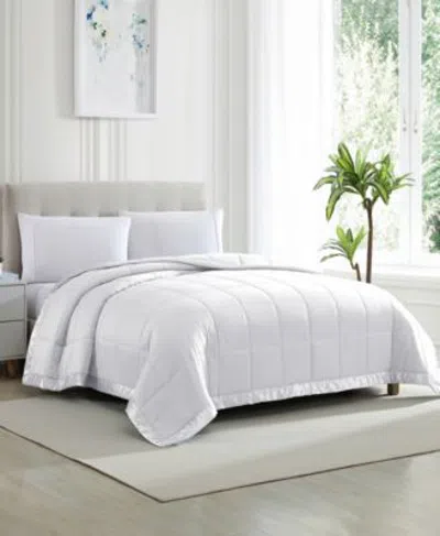 Royal Luxe Classic White Down Light Warmth Microfiber Blankets Exclusively At Macys In Green