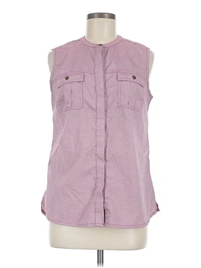 Pre-owned Royal Robbins Sleeveless Blouse In Purple