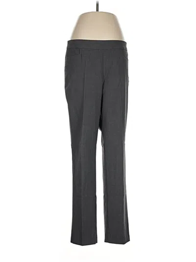 Pre-owned Roz & Ali Dress Pants In Gray