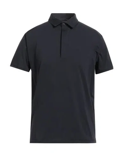 Rrd Man Polo Shirt Black Size 40 Polyamide, Elastane