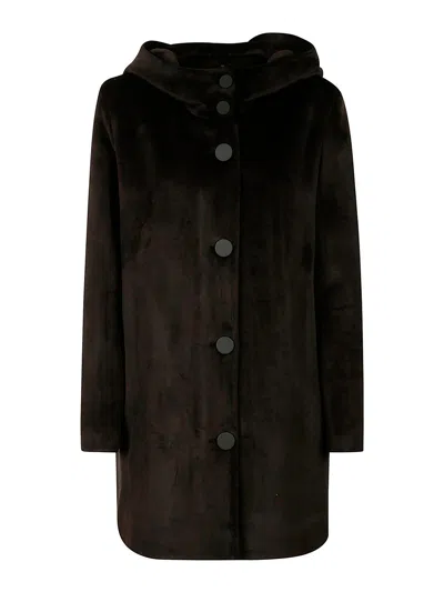 Rrd Roberto Ricci Designs Tech Fabric Puffer Parka In Black