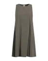 Rrd Woman Mini Dress Dark Green Size 6 Polyamide, Elastane