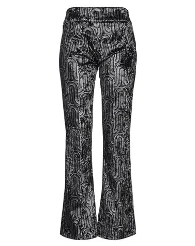 Rrd Woman Pants Charcoal Size 6 Polyester, Elastane In Sage Green