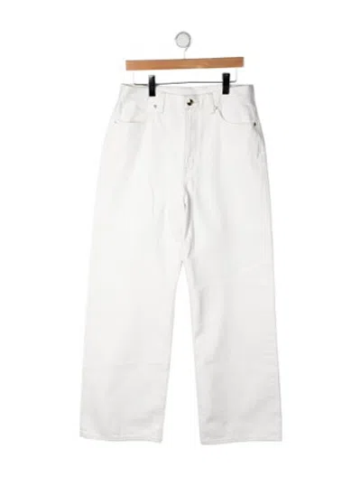 Pre-owned Rùadh High-rise Straight Leg Jeans In Multicolor