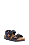 Rugged Bear Kids' Buckle Sandal In Navy