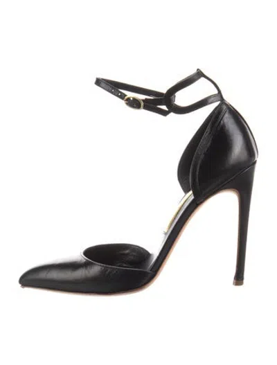 Pre-owned Rupert Sanderson Leather Pumps In Black