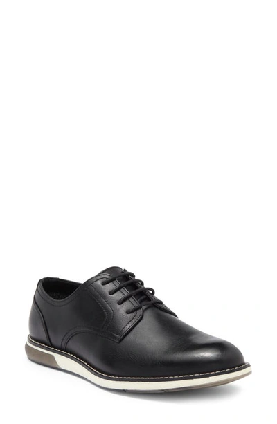 Rush By Gordon Rush Plain Toe Derby In Black